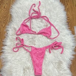 Fashion Nova Pink Bikini Set